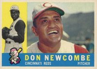 1960 Topps #345 Don Newcombe Baseball Card