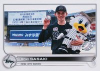 2022 Topps Nippon Professional Baseball #80 Roki Sasaki Baseball Card
