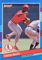 1991 Donruss #240 Ozzie Smith Baseball Card