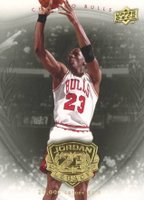2009 Upper Deck Jordan Legacy Gold #72 Michael Jordan Basketball Card
