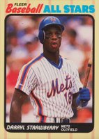 1989 Fleer Baseball All-Stars #39 Darryl Strawberry Baseball Card