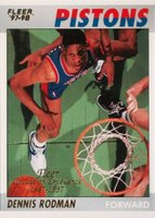 1997 Fleer Decade of Excellence #10 Dennis Rodman Basketball Card