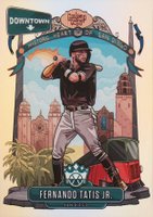 2021 Panini Diamond Kings Downtown #D2 Fernando Tatis Jr. Baseball Card