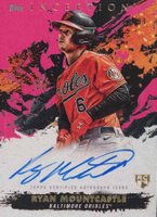 2021 Topps Inception Rookie and Emerging Star Autographs #RM Ryan Mountcastle Magenta Baseball Card