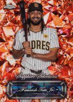 2024 Topps Chrome Sapphire Sapphire Selections #SS15 Fernando Tatis Jr. Orange Baseball Card