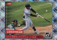 2021 Panini Donruss Livestream #LS2 Luis Robert Diamond Baseball Card