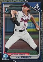 2024 Bowman Draft #BDC20 Cam Caminiti Chrome-Steel Metal Refractor Baseball Card