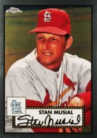 2021 Topps Chrome Platinum Anniversary #601 Stan Musial Baseball Card