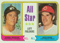 1974 Topps #336 All-star Left Fielders Baseball Card