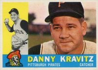 1960 Topps #238 Danny Kravitz Baseball Card