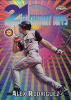 2000 Topps Chrome 21st Century #C6 Alex Rodriguez Refractor Baseball Card