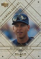 2000 Upper Deck Black Diamond Diamond Gallery #G2 Alex Rodriguez Baseball Card