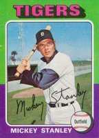 1975 Topps #141 Mickey Stanley Baseball Card