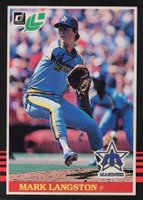 1985 Leaf #56 Mark Langston Baseball Card