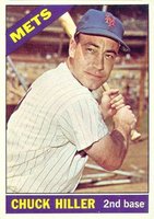 1966 Topps #154 Chuck Hiller Baseball Card