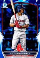 2023 Bowman Sapphire Edition Chrome Prospects #BCP29 Ceddanne Rafaela Baseball Card