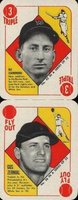 1951 Topps Red Backs #42/36 Scarborough/Zernial Panel Baseball Card