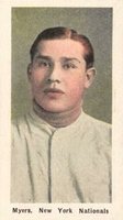 1910 Sporting Life # Chief Meyers Correct spell Meyers Baseball Card