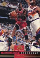 1993 Upper Deck Mr. June #MJ10 Michael Jordan Checklist-Jumbo Basketball Card
