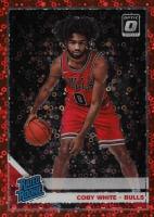2019 Panini Donruss Optic #180 Coby White Fast Break-Red Basketball Card