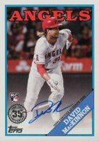 2023 Topps 1988 Topps Baseball Autographs #88BADMAC David Mackinnon Baseball Card