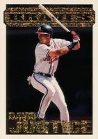 1994 Topps Black Gold #36 David Justice Baseball Card
