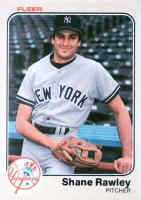 1983 Fleer #394 Shane Rawley Baseball Card