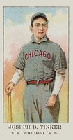 1909 American Caramel #32 Joe Tinker Baseball Card