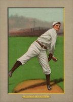 1911 Turkey Reds #41 Hooks Wiltse Checklist Back Baseball Card