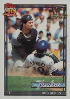 1991 Topps Desert Shield #716 Bob Geren Baseball Card