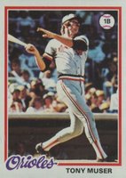 1978 Topps #418 Tony Muser Baseball Card