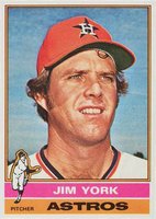 1976 Topps #224 Jim York Baseball Card