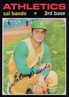 1971 Topps #285 Sal Bando Baseball Card