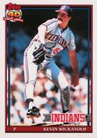 1991 Topps Tiffany #246 Kevin Wickander Baseball Card