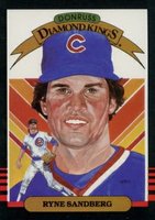1985 Donruss #1 Ryne Sandberg Diamond Kings Baseball Card