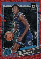 2023 Panini Donruss Optic #228 G.G. Jackson Fast Break Red Basketball Card