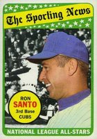 1969 Topps #420 Ron Santo All-Star Baseball Card