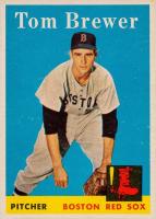 1958 Topps #220 Tom Brewer Baseball Card