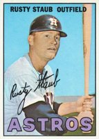 1967 Topps #73 Rusty Staub Baseball Card