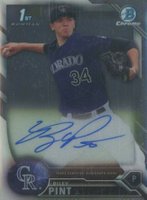 2016 Bowman Draft Chrome Draft Picks Autographs #CDARP Riley Pint Baseball Card