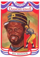 1984 Donruss #20 Bill Madlock Diamond Kings-Steele Baseball Card