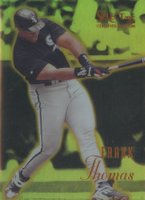 1995 Select Certified #5 Frank Thomas Mirror Gold Baseball Card