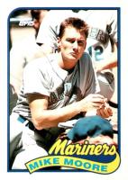 1989 Topps Tiffany #28 Mike Moore Baseball Card