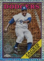 2023 Topps Silver Pack 1988 Chrome Promo #T88C32 Jackie Robinson Baseball Card