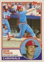 1983 Topps #515 Gene Tenace Baseball Card