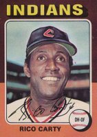 1975 Topps Mini #655 Rico Carty Baseball Card