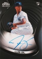 2022 Topps Chrome Black Autographs #LG Luis Gil Baseball Card