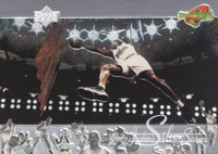 1996 Upper Deck Space Jam Jordan's Silver Screen #JS6 Michael Jordan Basketball Card