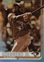 2019 Topps Chrome #201 Vladimir Guerrero Jr. Sepia Refractor Baseball Card