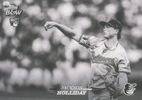 2024 Topps Black and White #71 Jackson Holliday Baseball Card